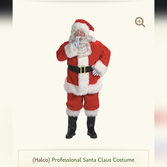 Halco Santa suit size large - Picture 2 of 9